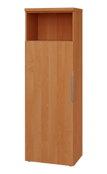 SIN 5 - 6DN kancelářská skříň, 1-dveřová/nika, levá, 1820x600x400, olše jantar SIN 5 - 6DN kancelářská skříň, 1-dveřová/nika, levá, 1820x600x400, olše jantar